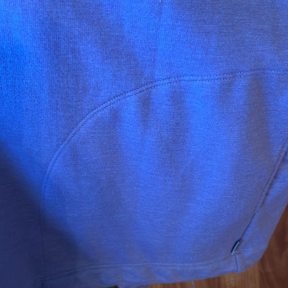 Eddie Bauer purple fleece hooded jacket. Super soft and comfy. NWOT. - Picture 4 of 10